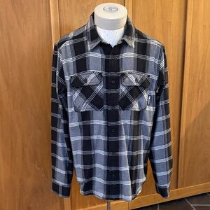 Outdoor Research Black and White Plaid Men's Shirt